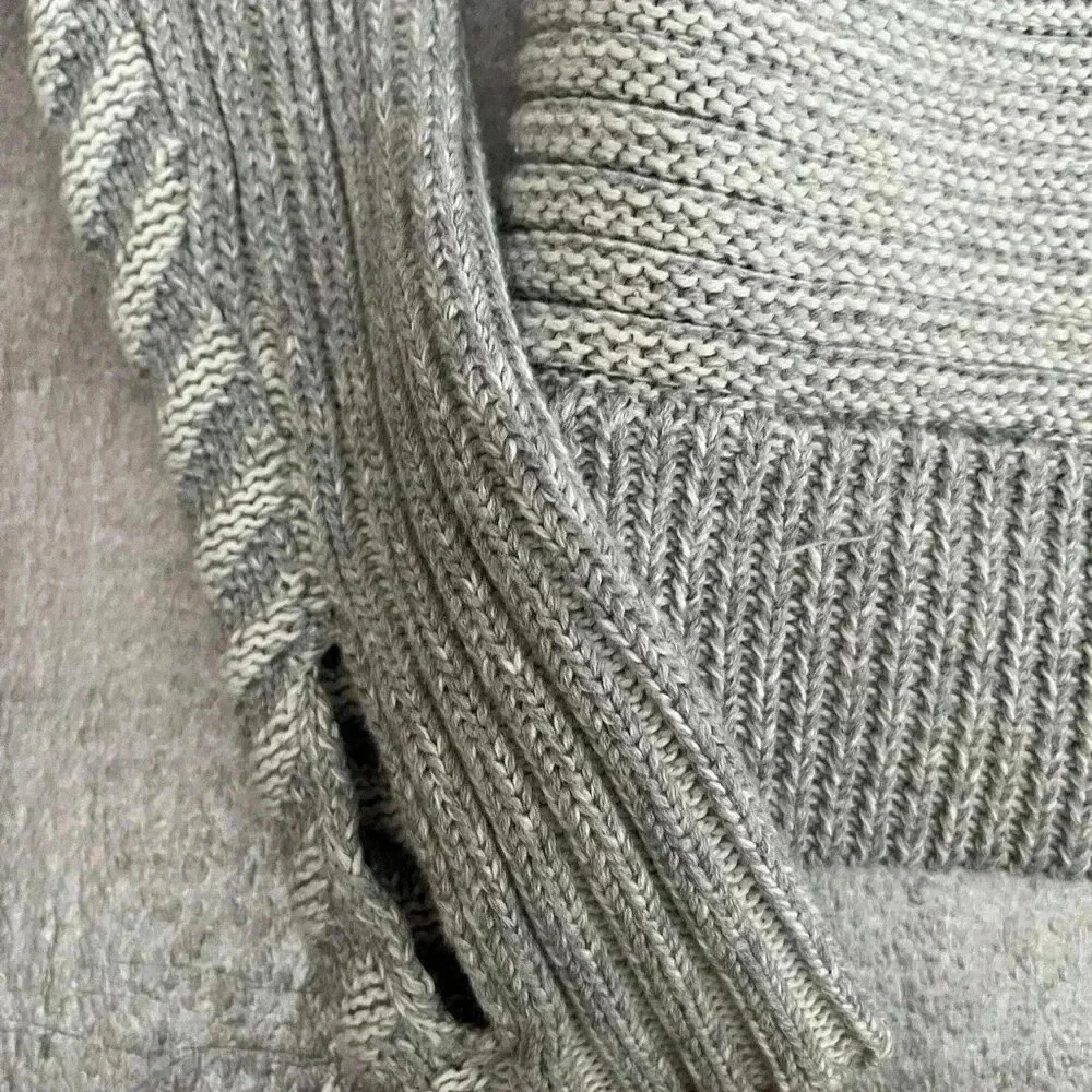 [4/6] Lululemon Embrace Hoodie Knit Heathered  Medium Grey / White - Picture 8 of 12